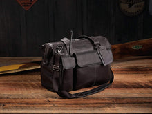 Load image into Gallery viewer, The Gann, Leather Flight Bag