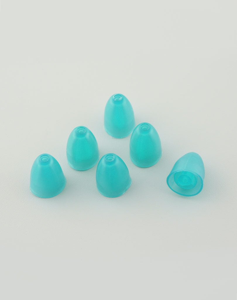 Mach 1 Blue Silicon Ear Tips (6/pack)