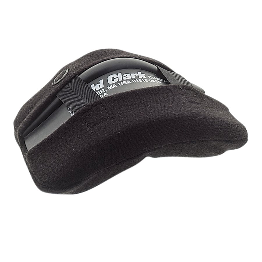 Sheepskin Ear Pads Cushions For David Clark DC ONE-X Headset - Real Leather & Foam (Black)