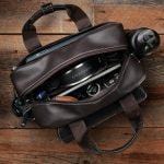 Load image into Gallery viewer, The Markham, Leather Flight Bag
