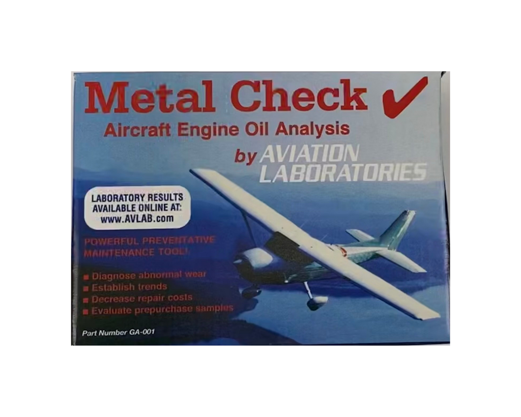 Metal Check Oil Analysis Test Kit